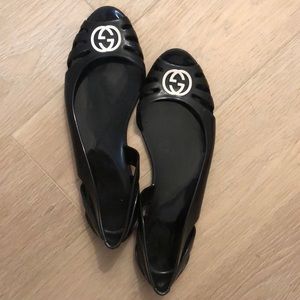 Gucci Jelly Flats